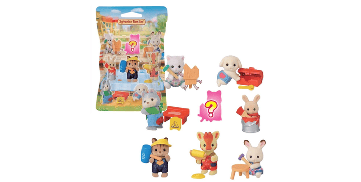 Sylvanian Families Sammelfiguren Serie 15 Babyfreunde Baustelle