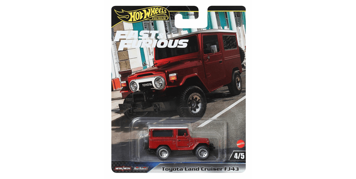 Hot Wheels Premium Fast & Furious Toyota Land Cruiser FJ43 
