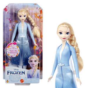 Disney Die Eiskönigin Elsa - Singende Puppe - (Wo Noch Niemand War)