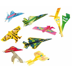 SES Papierflugzeuge falten