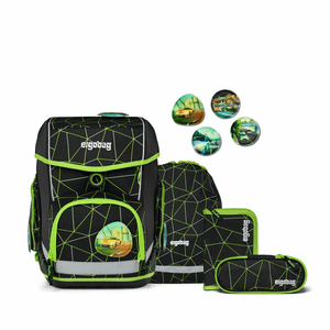 ergobag cubo LUMI Schulranzen-Set CyBär Race
