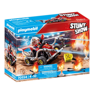 70554 Stuntshow Feuerwehrkart - Playmobil