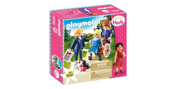 70258 Clara mit Vater und Fräulein Rottenmeier - Playmobil