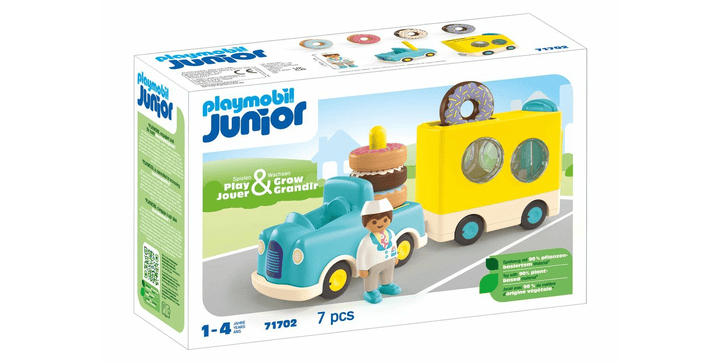 71702 Verrückter Donut Truck mit Stapel- und Sortierfunktion - Playmobil