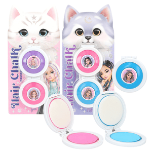 TOPModel Haarkreideset BEAUTY  and ME - Lila/Pink oder Pink/Blau