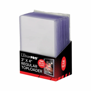 Toploader regular 3"x4" - 25 Stück