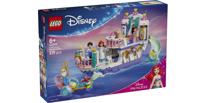 LEGO® Disney Princess 43299 Arielles Königliches Hochzeitsboot