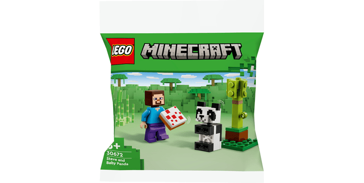 LEGO® Minecraft™ 30672 Steve mit Baby-Panda