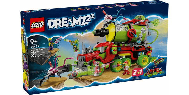 LEGO® DREAMZzz 71499 Mateos Sprühdosen-Truck