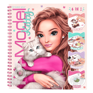 Create your TOPModel Kitty Malbuch