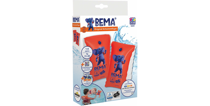 Happy People BEMA® Schwimmflügel orange - Größe 0