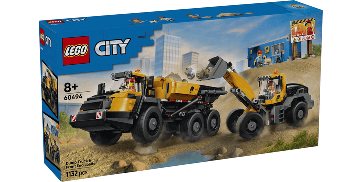 LEGO® CITY 60494 Kipplaster und Schaufellader