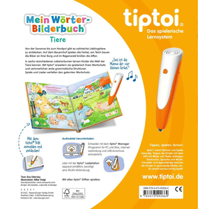tiptoi® Mein Wörter-Bilderbuch Tiere