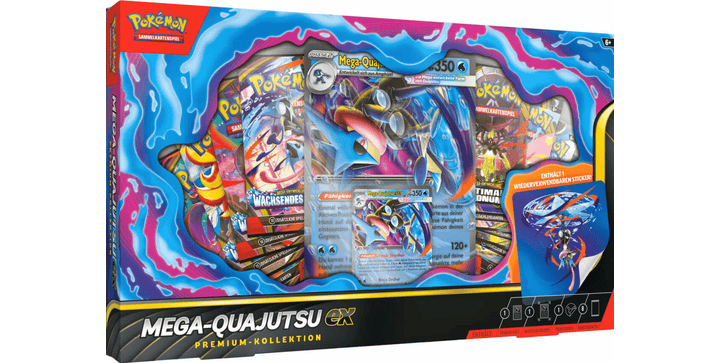 Pokémon MEGA - Quajutsu ex - Premium-Kollektion