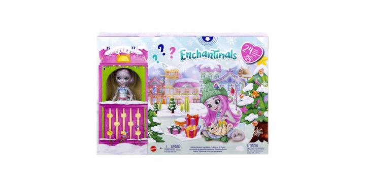 Mattel Enchantimals Weihnachtswunder-Adventskalender 2022