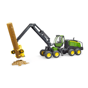 bruder - John Deere 1270G Harvester mit 1 Baumstamm