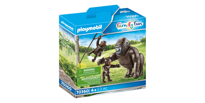 70360 Gorilla mit Babys - Playmobil