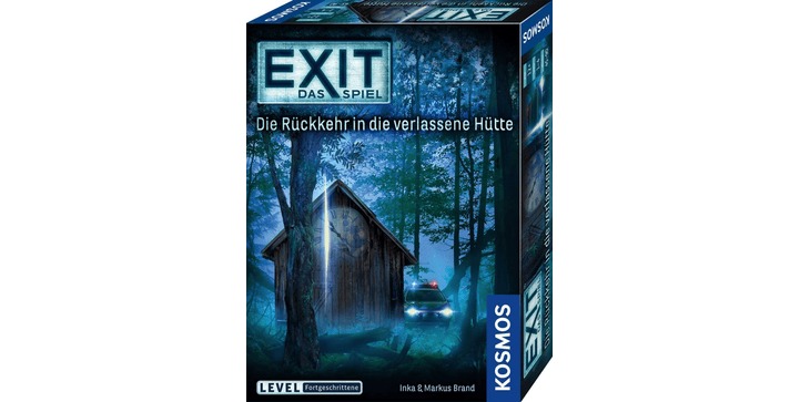 EXIT - Die Verlassene Hütte (La Capanna Abbandonata) - Gioco Da Tavolo Escape Room Per 1-6 Giocatori, Livello Avanzato