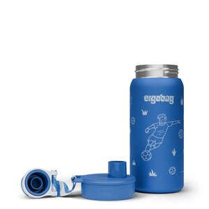 ergobag Edelstahl Trinkflasche Fußball