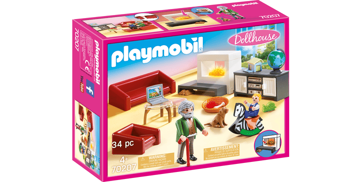 70207 Gemütliches Wohnzimmer - Playmobil