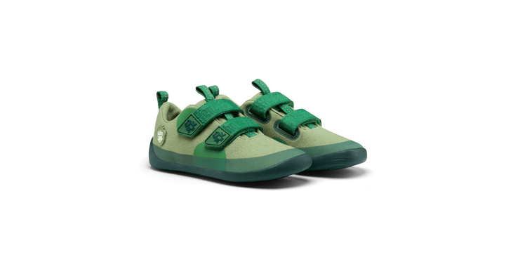 Affenzahn Barfußschuh Baumwolle Lucky - Frosch Gr. 21