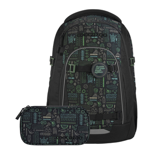 coocazoo Rucksack-Set MATE Humedica - Free Spirit