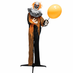 Animatronic Stehender Clown mit Luftballon