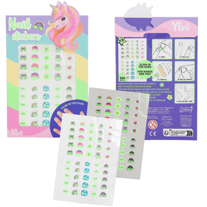 Ylvi Nagelsticker Glow in the Dark - Blindpack