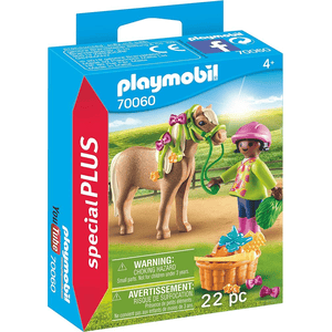 70060 Mädchen mit Pony - Playmobil