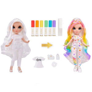 Rainbow High Color & Create Fashion DIY Doll with Blue Eyes