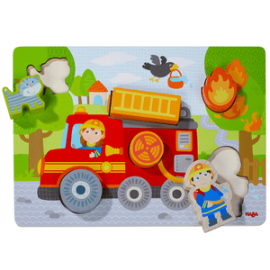 HABA - Holzpuzzle Feuerwehrauto