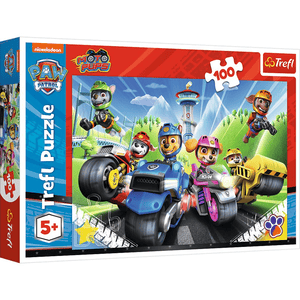 Trefl Puzzle 100 - PAW Patrol Fahrzeuge