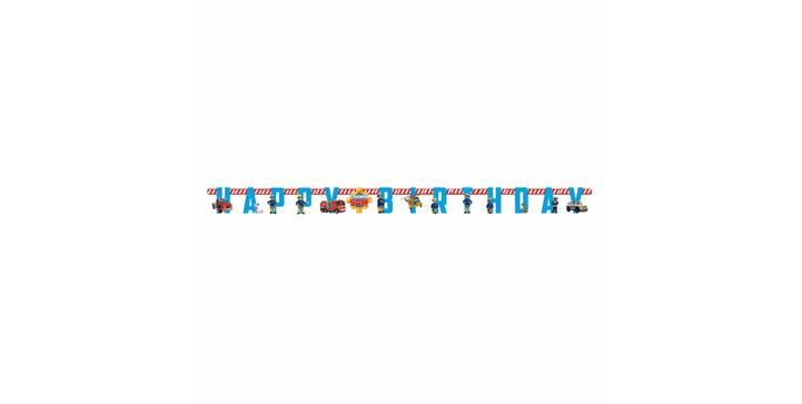 Amscan Partykette Feuerwehrmann Sam Papier 180 x 15 cm