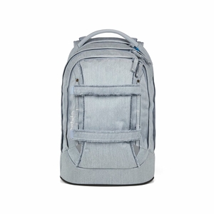 satch Pack Schulrucksack-Set Washed Blue