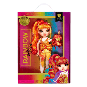 Rainbow High - Jr High Special Edition Laurel De’Vious - 9" Red and Orange Posable Fashion Doll