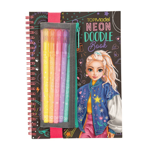TOPModel Neon Doodle Malbuch-Set Candy