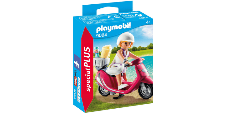 9084 Strand-Girl mit Roller - Playmobil