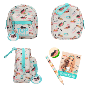 TOPModel Mini Rucksack mit Schreibset (Hunde)