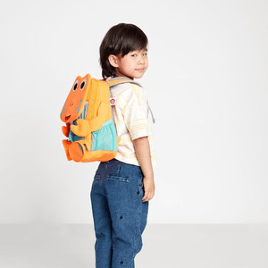 Affenzahn Rucksack Großer Freund - Krabbe, Neon Orange
