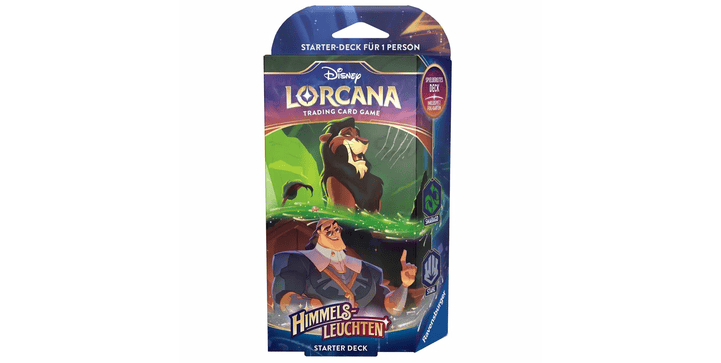 Disney Lorcana: Himmelsleuchten - Smaragd und Stahl - Sarter Deck