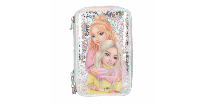 TOPModel 3 Fach Federtasche ELECTRIC