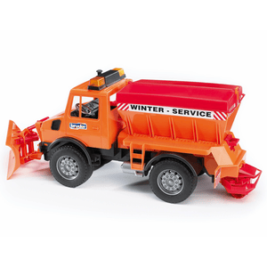 bruder® 02572 - MB Unimog-Winterdienst mit Räumschild