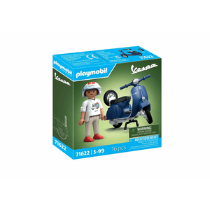 71622 - 1969 Vespa 150 Sprint Veloce in Blau - Playmobil