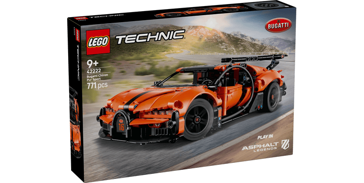 LEGO® Technic 42222 Bugatti Chiron Pur Sport Hypercar