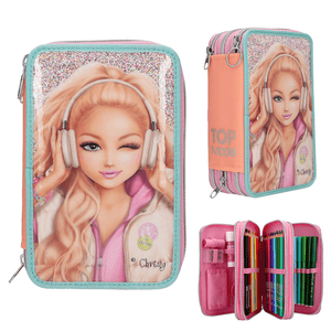 TOPModel 3 Fach Federtasche MUSIC