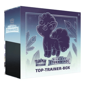 Amigo - Pokemon Karten Top Trainer Box Schwert & Schild Silberne Sturmwinde