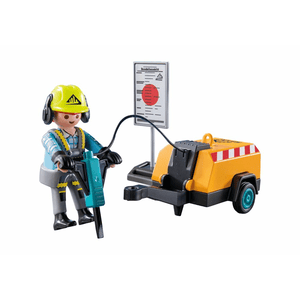 71752 Bauarbeiter mit Meißel- Playmobil