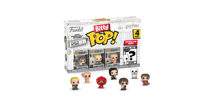 Funko Bitty POP: HP- Harry in robe w/scarf 4PK - Blindpack