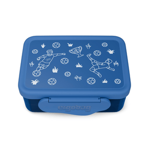 ergobag Edelstahl Brotdose Fußball