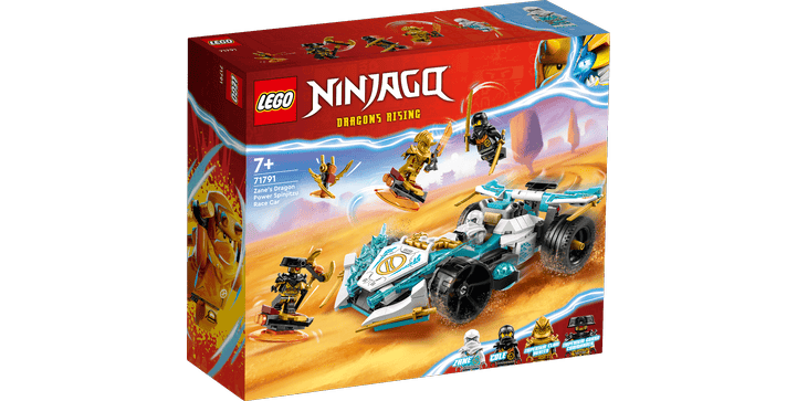 LEGO® NINJAGO® 71791 Zanes Drachenpower-Spinjitzu-Rennwagen